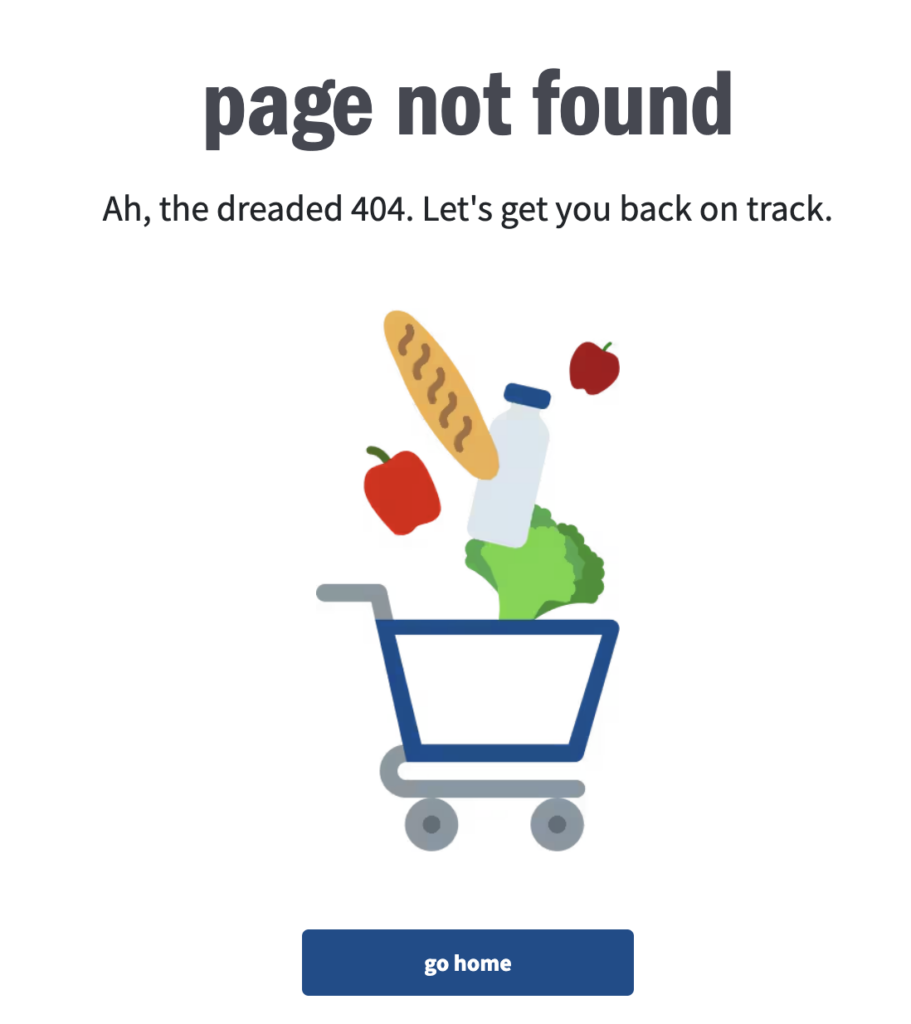 404 page error